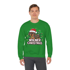 WEINER  CHRISTMAS - Unisex Heavy Blend™ Crewneck Sweatshirt