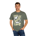 Sharks, Save Ocean Life -  Graphic Unisex Garment-Dyed T-shirt