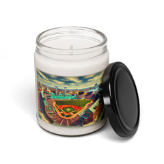 2 of 4 Boston Red Sox Fenway Park Scented 9 oz Candle, Baseball Stadium, Unique Sports Gift, Baseball Candle, Gift for him, Christmas gift