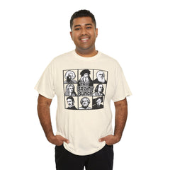 The Brainy Bunch Tee — Vintage Scientist Portraits Graphic T-Shirt