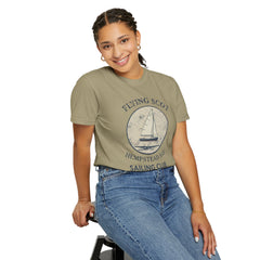 Hempstead Bay Sailing Club T‑Shirt — Flying Scot Hempstead Bay Vintage Sailboat Tee