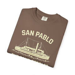 San Pablo 'The Sand Pebbles' Vintage Boat Graphic T-Shirt
