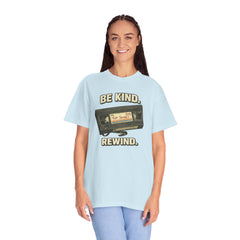 Be Kind Rewind Cassette T-Shirt — Retro 80s Vintage Tape Tee