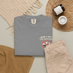 Wyoming Funny Roadtrip T-Shirt — "Three Things You Don’t Do in Wyoming" Adventure Tee