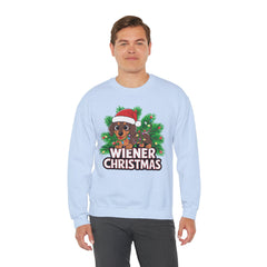 WEINER  CHRISTMAS - Unisex Heavy Blend™ Crewneck Sweatshirt