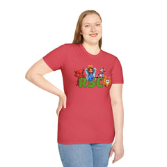 Russell Sage College Mascots Unisex T-Shirt - Personalize your shirt with your grad year by entering it in the notes field before you hit the checkout button
