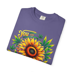 Sunflower 'You Are My Sunshine' Cannabis Graphic T-Shirt