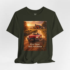 Find Your Red Barchetta Vintage Car T-Shirt