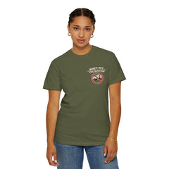 Wyoming Funny Roadtrip T-Shirt — "Three Things You Don’t Do in Wyoming" Adventure Tee