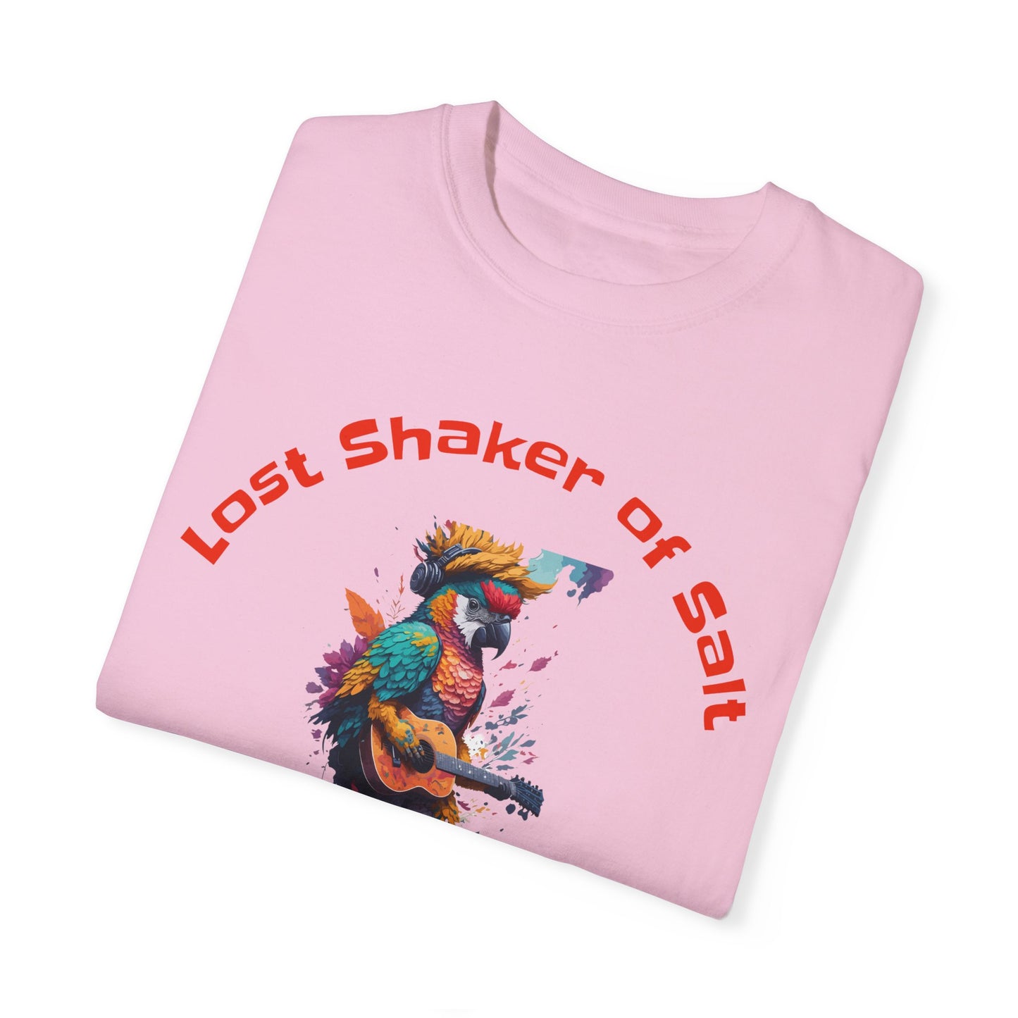 Lost Shaker Of Salt, Found A Guitar - Unisex Garment-Dyed T-shirt