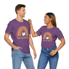 Thankful Teacher T‑Shirt – Retro Rainbow Turkey Teacher Appreciation Tee