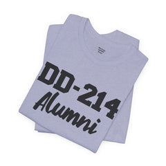 DD-214 Alumni Tee — Military Service Veteran Tribute T-Shirt