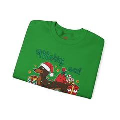 Dachsund Christmas - Unisex Heavy Blend™ Crewneck Sweatshirt