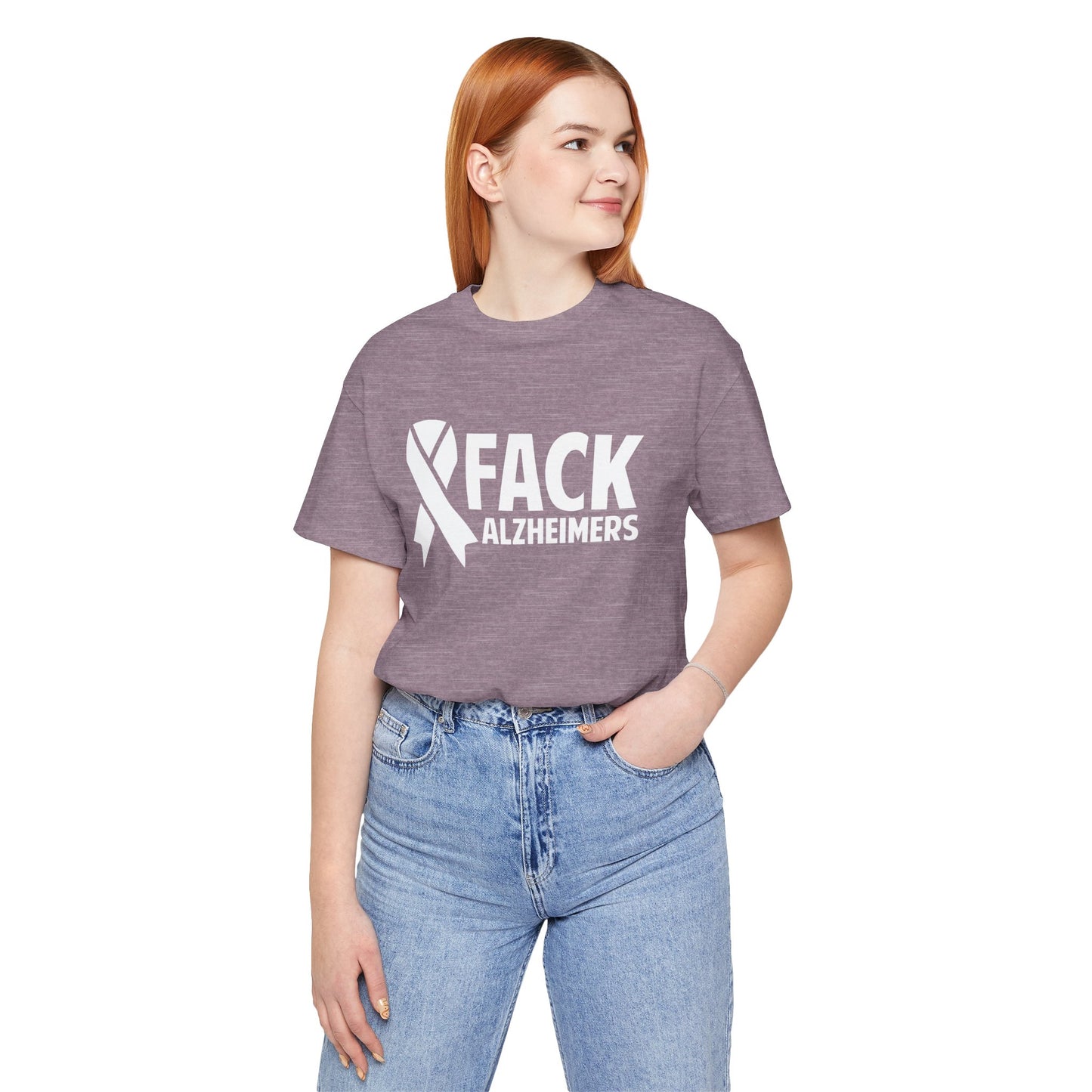 FACK ALZHEIMERS - Unisex Jersey Short Sleeve Tee