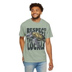 Respect the Locals T-Shirt — Sea Turtle Conservation Graphic Tee