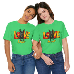 Personalized Love Your Dog T-Shirt — Designed with your dogs name and picture Graphic Tee