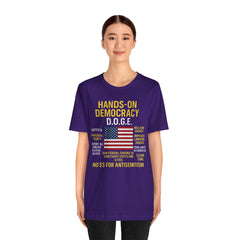Hands-On Democracy Graphic Tee - Unisex
