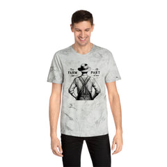 The Farm Is Part Of Me - Farmer Graphic Unisex Color Blast T-Shirt