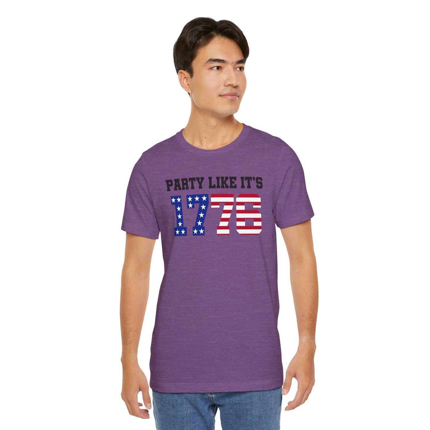 Party Like Its 1776, Graphic Unisex Jersey Short Sleeve Tee