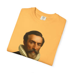 Kepler Coffee Quote T-Shirt — Astronomy Nerd Vintage Portrait Tee