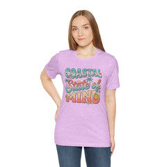 Coastal State of Mind Tee — Retro Beach Graphic T-Shirt
