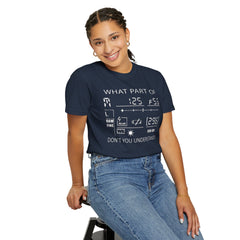 CAMERA DISPLAY, Graphic Unisex Garment-Dyed T-shirt