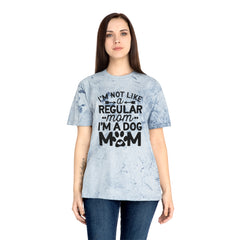 I'm not like a regular Mom I'm a Dog Mom / Unisex Color Blast T-Shirt