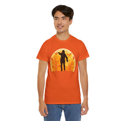 Full Moon Zombie! Graphic Unisex Heavy Cotton Tee