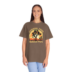 Joshua Tree National Park Graphic, Comfort Colors Soft Relaxed Fit Unisex Garment-Dyed T-shirt