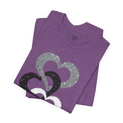 Triple Heart Design Tee