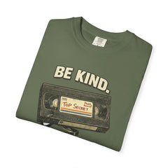 Be Kind Rewind Cassette T-Shirt — Retro 80s Vintage Tape Tee