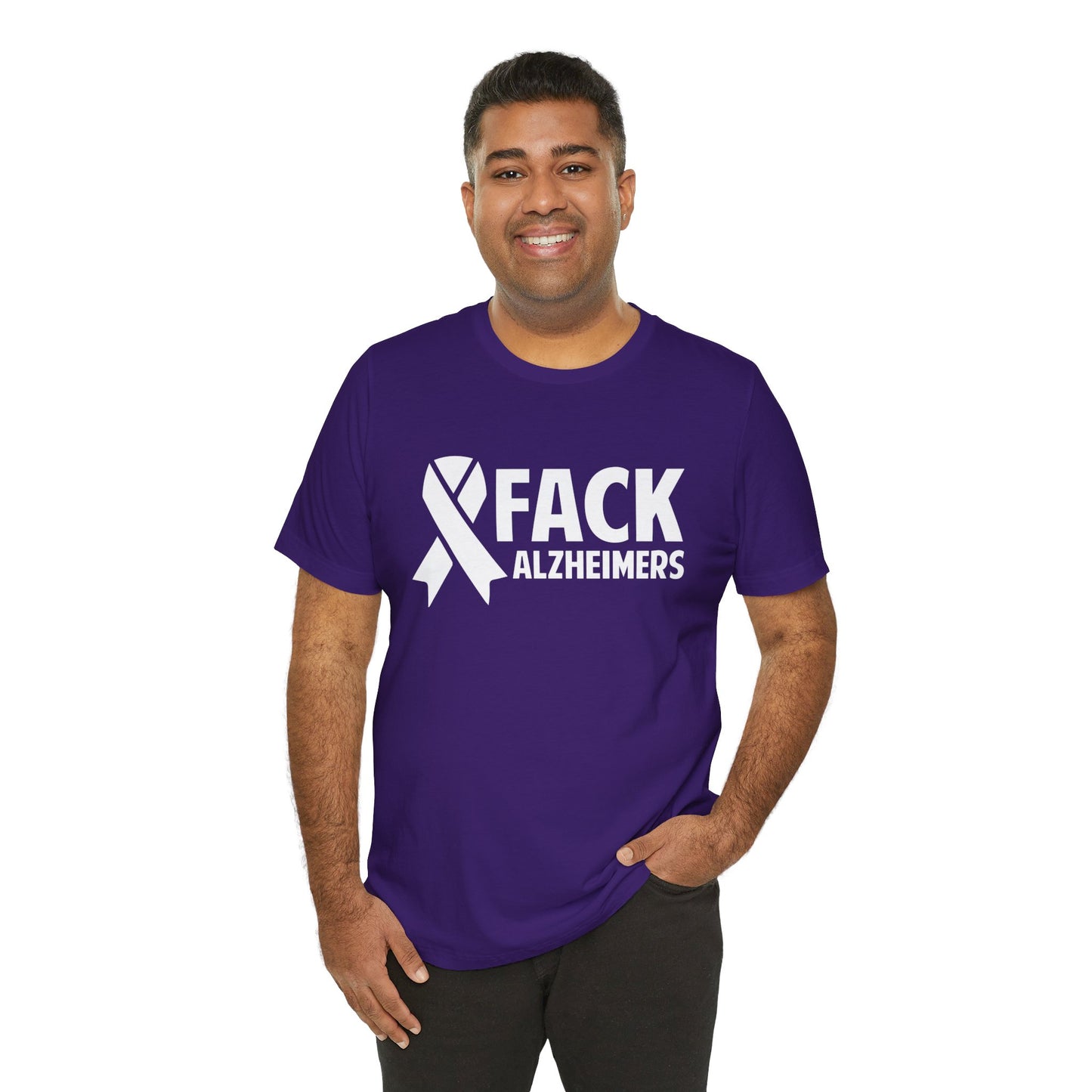 FACK ALZHEIMERS - Unisex Jersey Short Sleeve Tee