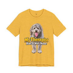 My Therapist Has A Wet Nose Personalized with your dog(s) image T-Shirt