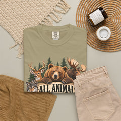 All Animals Are Pettable T-Shirt – Funny Animal Lover Wildlife Design