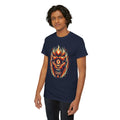 Flaming Fire Cyclops - Graphic Unisex Heavy Cotton Tee