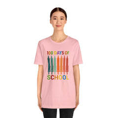 100 Days of School Pencil Tee