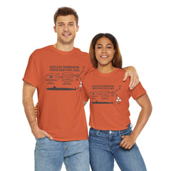 Nuclear Submarine Propulsion Explained Tee, Science Shirt, Geeky Gift, Educational Apparel, STEM Fashion, Nerdy T-Shirt