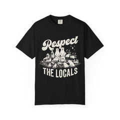 Polar bears, walrus, Arctic fox, reindeer (caribou), seals, beluga whales, narwhal Respect the Locals T-Shirt