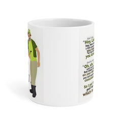 Carl Spackler mug,Gopher quote mug,Caddyshack movie mug,greens keeper quote,movie fan gift,Caddyshack gift,Bill Murray mug,pop culture gift