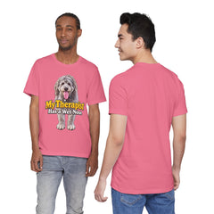 My Therapist Has A Wet Nose Personalized with your dog(s) image T-Shirt