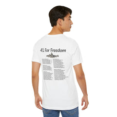 41 For Freedom FBM Fleet Ballistic Missile Submarine Unisex Jersey Short Sleeve Tee