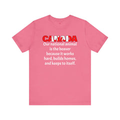 Funny Canadian National Quote Tee Shirt - Unisex Tee