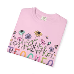 Floral Teacher Appreciation T-Shirt - Comfort Colors Soft