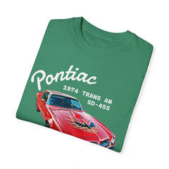 Retro Pontiac 1974 Trans Am SD-455 Unisex Comfort Colors Garment Dyed T-Shirt