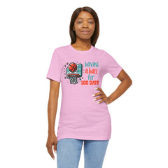 100 Days of School Having A Ball Unisex Tee