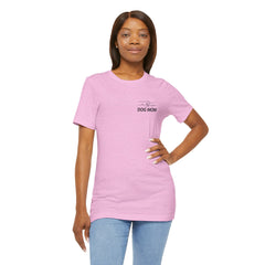 Dog Mom T-Shirt — Personalized Your Dog Image  Tee (Custom Name)