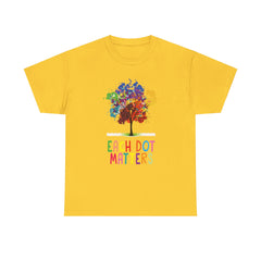 EACH DOT MATTERS Tree Unisex Heavy Cotton Tee / International Dot Day / Happy Dot Day / Teachers / Children / Elementary School