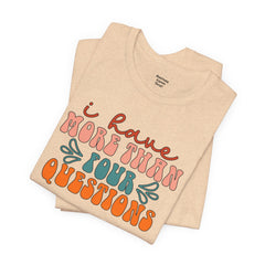 Groovy Four Questions Passover Unisex Tee