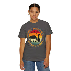 Retro Sand In My Boots Cowboy Rodeo - Graphic Comfort Colors Tee Shirt