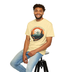 Mount Rainier National Park Graphic, Comfort Colors Soft Relaxed Fit Unisex Garment-Dyed T-shirt